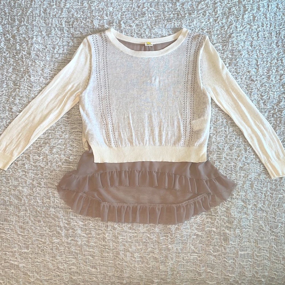 Anthropologie 3/4 length sweater